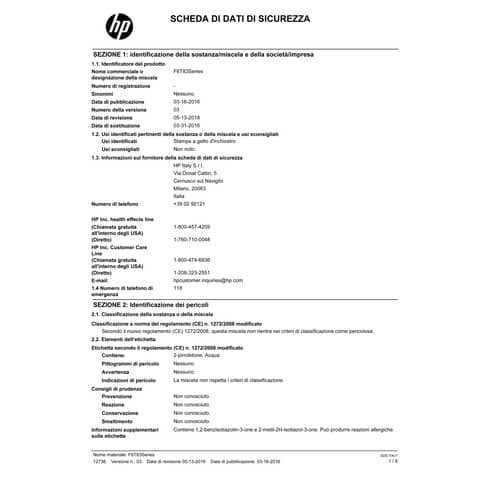 Cartuccia inkjet alta capacità 973X HP giallo F6T83AE